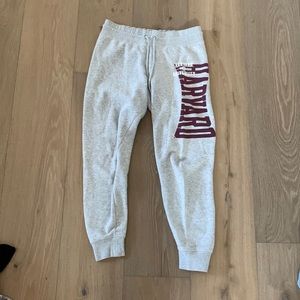 Harvard sweatpants